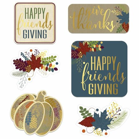 GOLDENGIFTS Foil Friendsgiving Cutout GO3339912